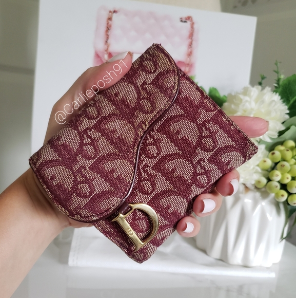 *SOLD* Authentic Pre-owned Vintage Dior Compact Saddle Wallet - Picture 3 of 13